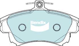 Bendix-AU DB1381 EURO+ - Əyləc altlığı dəsti, əyləc diski furqanavto.az