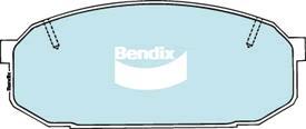 Bendix-AU DB1287 GCT - Əyləc altlığı dəsti, əyləc diski furqanavto.az