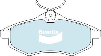 Bendix-AU DB2042 EURO+ - Əyləc altlığı dəsti, əyləc diski furqanavto.az