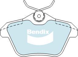 Bendix-AU DB2038 EURO+ - Əyləc altlığı dəsti, əyləc diski furqanavto.az