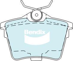 Bendix-AU DB2033 EURO+ - Əyləc altlığı dəsti, əyləc diski furqanavto.az
