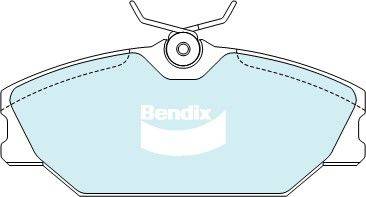 Bendix-AU DB2029 HD - Əyləc altlığı dəsti, əyləc diski furqanavto.az