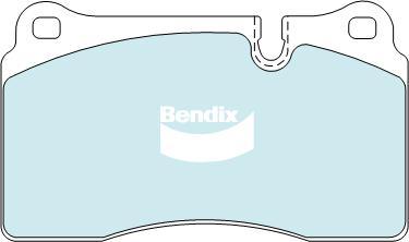 Bendix-AU DB2073 HD - Əyləc altlığı dəsti, əyləc diski furqanavto.az