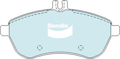 Bendix-AU DB2181 EURO+ - Əyləc altlığı dəsti, əyləc diski furqanavto.az