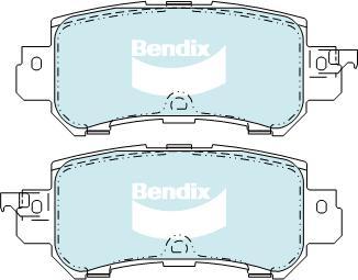 Bendix-AU DB2227 -4WD - Əyləc altlığı dəsti, əyləc diski furqanavto.az