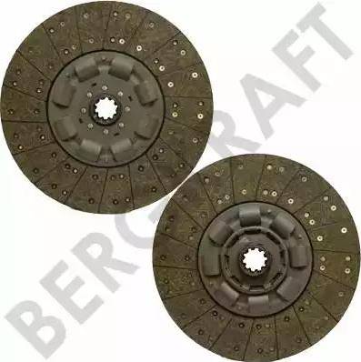 BergKraft BK9704832 - Debriyaj diski furqanavto.az