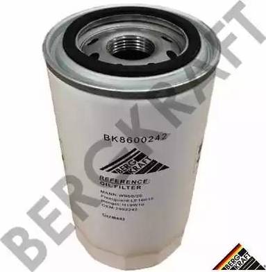 BergKraft BK8600242 - Yağ filtri furqanavto.az