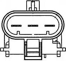 BorgWarner (BERU) LE572 - Fen, radiator furqanavto.az