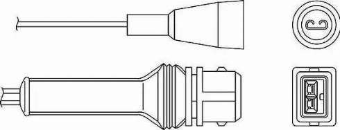 BorgWarner (BERU) OZH046 - Lambda Sensoru furqanavto.az