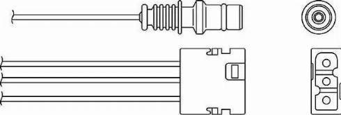 BorgWarner (BERU) OZH041 - Lambda Sensoru furqanavto.az