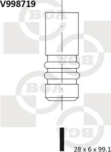 BGA V998719 - Çıxış klapan furqanavto.az