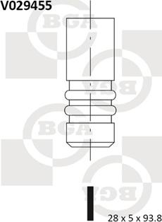 BGA V029455 - Giriş klapan furqanavto.az