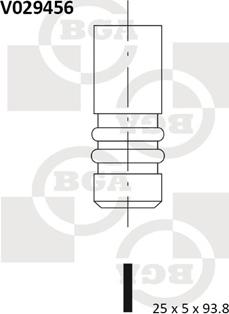 BGA V029456 - Çıxış klapan furqanavto.az