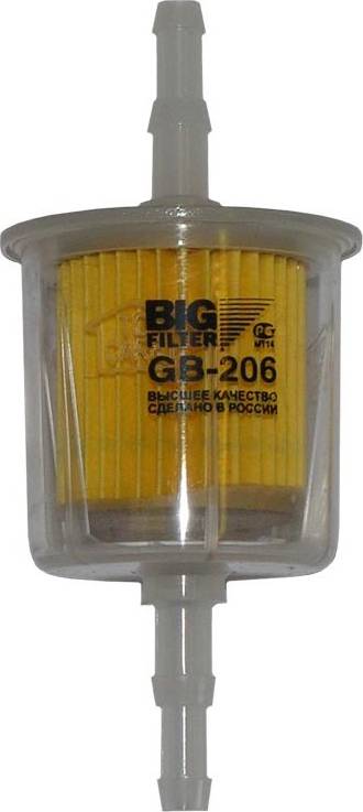 BIG Filter GB-206 BK - Yanacaq filtri furqanavto.az