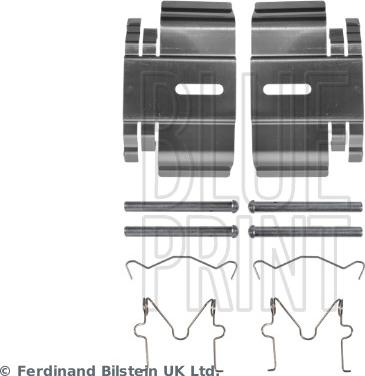 Blue Print ADBP480015 - Disk əyləc pedləri üçün aksesuar dəsti furqanavto.az