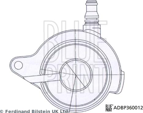 Blue Print ADBP360012 - Mərkəzi Qullu Silindr, mufta furqanavto.az