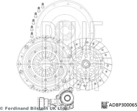 Blue Print ADBP300065 - Debriyaj dəsti furqanavto.az