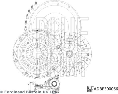 Blue Print ADBP300066 - Debriyaj dəsti furqanavto.az