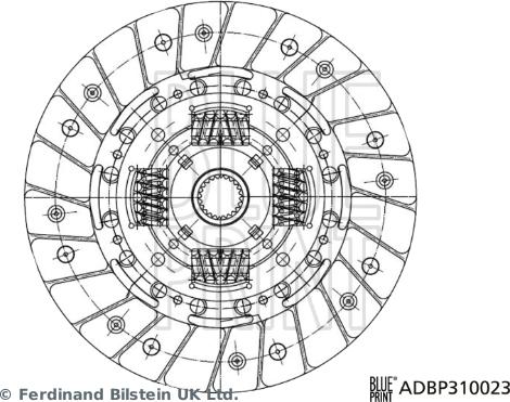 Blue Print ADBP310023 - Debriyaj diski furqanavto.az