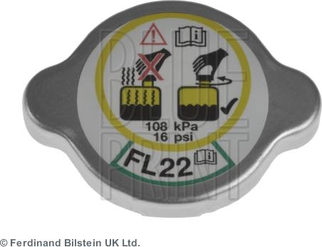 Blue Print ADM59905 - Mühürləmə qapağı, radiator furqanavto.az