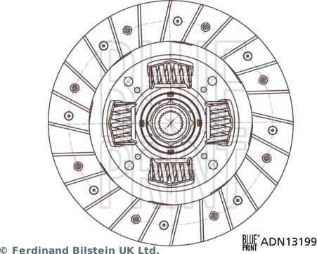 Blue Print ADN13199 - Debriyaj diski furqanavto.az