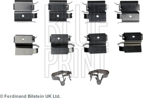 Blue Print ADT348603 - Disk əyləc pedləri üçün aksesuar dəsti furqanavto.az