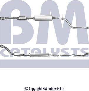 BM Catalysts BM90917 - Katalitik çevirici furqanavto.az