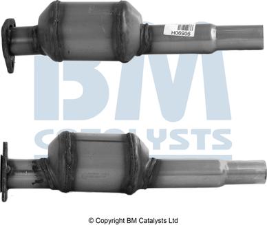 BM Catalysts BM90590H - Katalitik çevirici furqanavto.az
