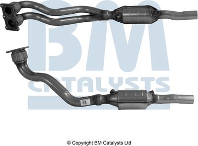 BM Catalysts BM90529 - Katalitik çevirici furqanavto.az