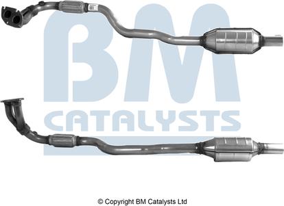 BM Catalysts BM90524 - Katalitik çevirici furqanavto.az