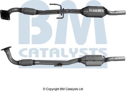 BM Catalysts BM90821H - Katalitik çevirici furqanavto.az