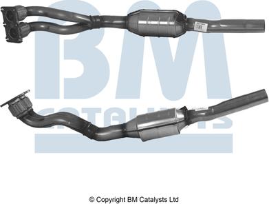 BM Catalysts BM90734H - Katalitik çevirici furqanavto.az