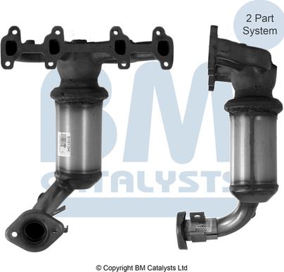 BM Catalysts BM91015 - Katalitik çevirici furqanavto.az