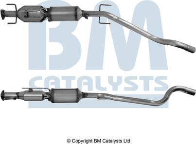 BM Catalysts BM11076H - Tüs / Hissəcik filtri, egzoz sistemi furqanavto.az