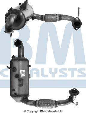 BM Catalysts BM11244HP - Tüs / Hissəcik filtri, egzoz sistemi furqanavto.az