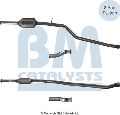 BM Catalysts BM80441H - Katalitik çevirici furqanavto.az