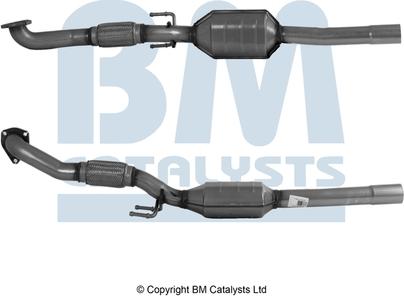 BM Catalysts BM80081 - Katalitik çevirici furqanavto.az