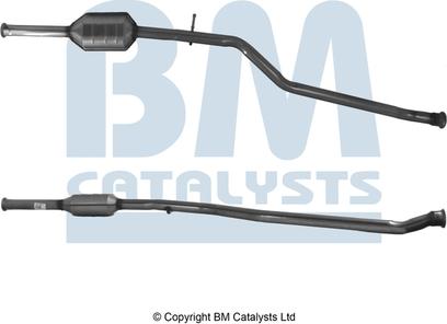 BM Catalysts BM80192H - Katalitik çevirici furqanavto.az