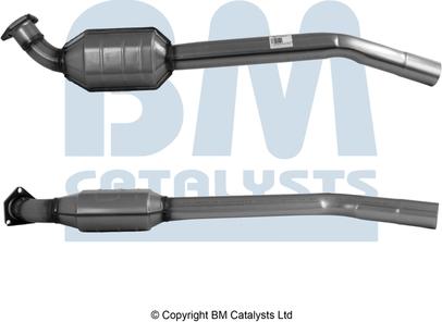 BM Catalysts BM80165 - Katalitik çevirici furqanavto.az