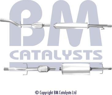 BM Catalysts BM80305 - Katalitik çevirici furqanavto.az