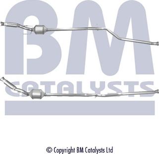 BM Catalysts BM80275H - Katalitik çevirici furqanavto.az