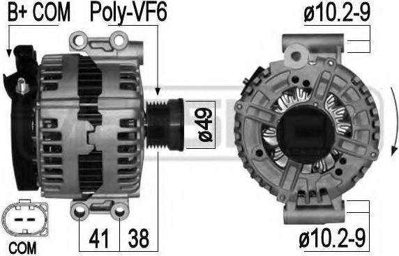 BMW 12317555926 - Alternator furqanavto.az