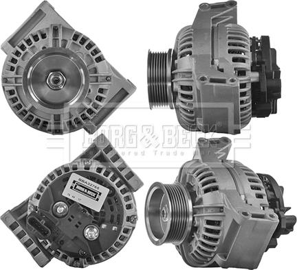 Borg & Beck BBA32765 - Alternator furqanavto.az