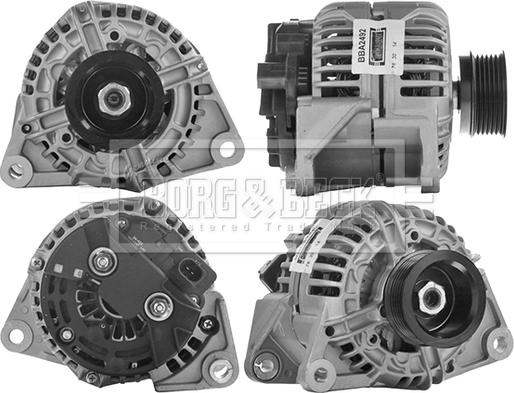 Borg & Beck BBA2492 - Alternator furqanavto.az