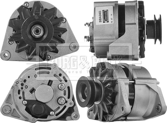 Borg & Beck BBA2403 - Alternator furqanavto.az