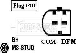 Borg & Beck BBA3002 - Alternator furqanavto.az