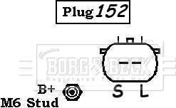 Borg & Beck BBA2476 - Alternator furqanavto.az