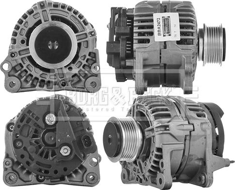 Borg & Beck BBA2472 - Alternator furqanavto.az