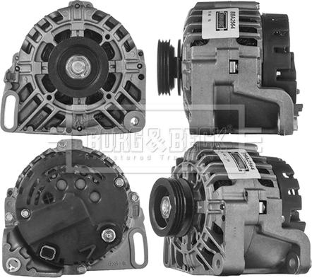 Borg & Beck BBA2564 - Alternator furqanavto.az