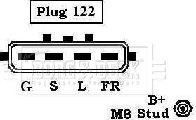 Borg & Beck BBA2518 - Alternator furqanavto.az